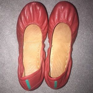 Cardinal Red Tieks - size 9
